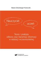 Okładka książki Nauczyciel i uczeń. Teoria i praktyka odbioru...