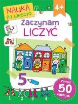 Okładka książki Nauka na wesoło. Zaczynam liczyć