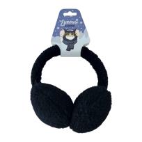 Opakowanie Nauszniki pluszowe czarne