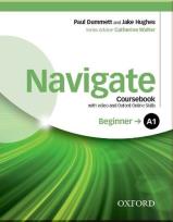 Okładka książki Navigate Beginner A1 Student's Book with DVD-ROM and Online Skills