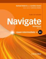 Okładka książki Navigate Upper-Intermediate B2 Workbook with Key +CD