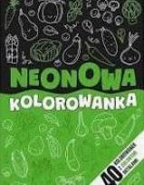 Okładka książki Neonowa kolorowanka zielona