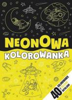 Okładka książki Neonowa kolorowanka żółta