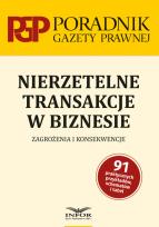 Okładka książki Nierzetelne transakcje w biznesie