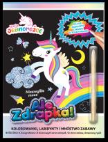 Okładka książki Niezwykłe moce. Moje Jednorożce. Ale zdrapka