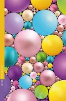 Opakowanie Notatnik 105x165/48K kratka kolorowe piłki