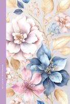 Opakowanie Notatnik 105x165/64K kratka kwiaty FRESH