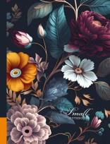 Opakowanie Notatnik 128x165/48k kratka kwiaty FRESH