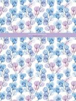 Opakowanie Notatnik 145x197/48K kratka liście FRESH