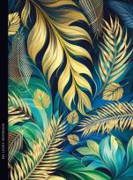 Opakowanie Notatnik 145x197/64K kratka liście FRESH