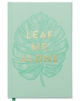 Opakowanie Notatnik A5/240K linia Leaf Me Alone