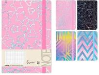 Opakowanie Notatnik A5/96K kratka na gumkę MIX