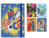 Opakowanie Notatnik A5/96K kratka na gumkę MIX