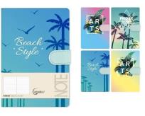 Opakowanie Notatnik A5 linia 144 strony na magnes MIX