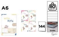 Opakowanie Notatnik A6/144K