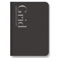 Opakowanie Notatnik B6 kratka 2,5 mm czarny