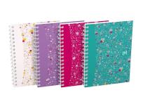 Okładka książki Notatnik Oxford Floral 2 spirale A6 50kartkowy 90g k5x5