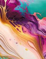 Opakowanie Notatnik ozdobny 105x148/64K kratka TW Mozaika róż