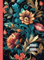 Opakowanie Notatnik ozdobny 143x200/64K kratka TW Flora