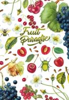 Opakowanie Notatnik ozdobny 143x210/80K kratka Wiśnie