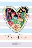 Opakowanie Notatnik ozdobny 64 strony kratka Serce