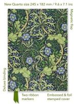 Opakowanie Notatnik quatro linia TW Wodorosty William Morris