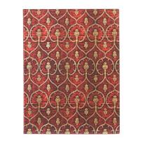 Opakowanie Notatnik w linie Paperblanks Red Velvet Ultra Flexi