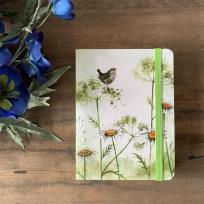 Opakowanie Notatnik z gumką A6 SCN31 Strzyżyk i stokrotki