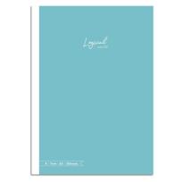 Opakowanie Notatnik z naklejkami B5 linia 7mm zielonkawy