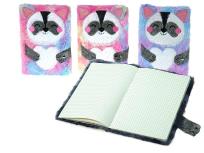 Opakowanie Notes A5/40K z okładką pluszową MIX