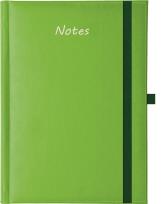 Opakowanie Notes A5 Albit z gumką kratka seledynowy