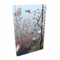 Opakowanie Notes A5 kratka Soft Touch Botanique zachód