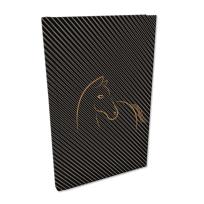 Opakowanie Notes A5 kratka Soft Touch Koń black