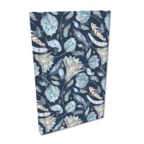 Opakowanie Notes A5 kratka Soft Touch Kwiaty Boho