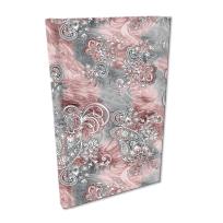 Opakowanie Notes A5 kratka Soft Touch Paisley szare