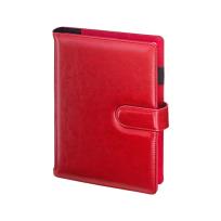 Opakowanie Notes A5 magnetyczny kratka czerwony N45B-25