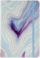 Opakowanie Notes A5 w kropki Niebieski Agat