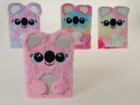 Opakowanie Notes A5 w okładce pluszowej MIX