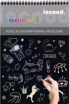 Opakowanie Notes A5 wydrapywanka pastelowa