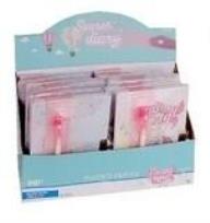 Opakowanie Notes A5 z kłódką i z długopisem UV (12szt)