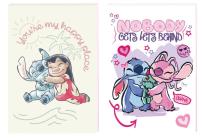 Opakowanie Notes A6/30K z poddrukiem Stitch (12szt)