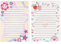 Opakowanie Notes A6/80K z poddrukiem Dziewczynka (10szt)