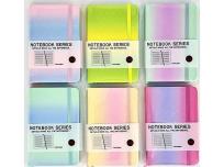 Opakowanie Notes A6 z gumką MIX