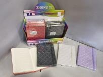 Opakowanie Notes B6 metaliczny z gumką MIX