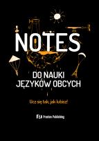 Okładka książki Notes do nauki języków obcych czarny
