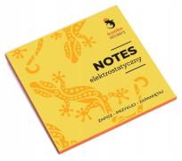 Opakowanie Notes elektrostatyczny pomarańczowy 100 karteczek