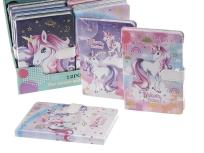 Opakowanie Notes jednorożce (12szt)