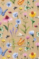 Opakowanie Notes Kwiaty Polne kropki