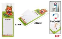 Opakowanie Notes magnetyczny na lodówkę z ołówkiem