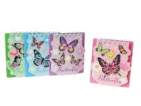 Opakowanie Notes na spirali Motyl MIX
